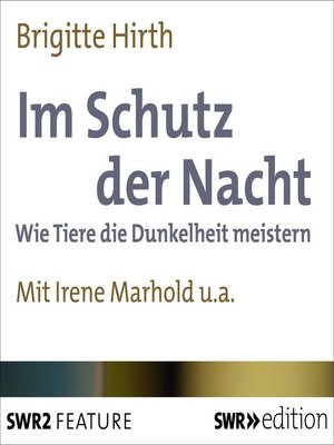 cover image of Im Schutz der Nacht